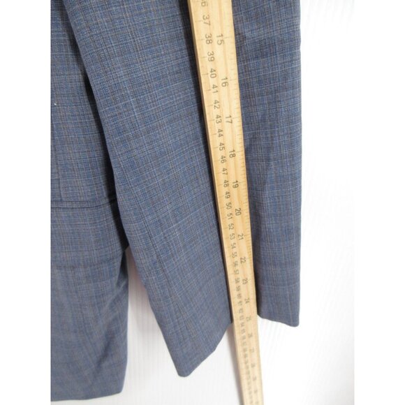 Jack Victor Sport Coat 52 Blazer Wool Plaid Jacket Business Preppy - Picture 6 of 13